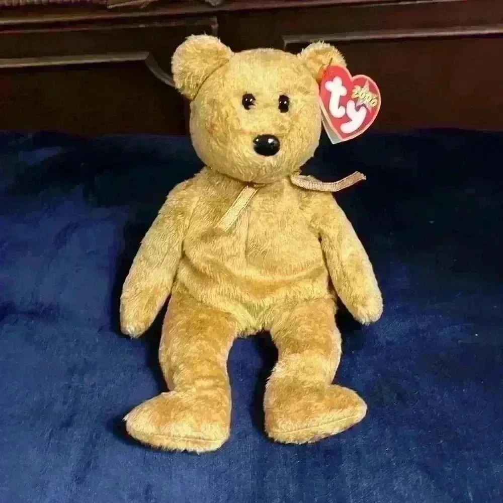 2000 Cashew Bear Ty Beanie Baby